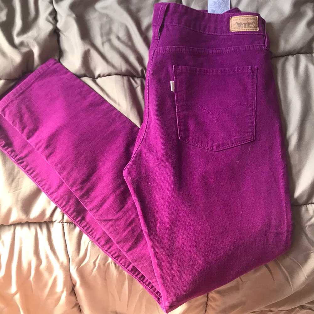 Purple Levi Jeggings